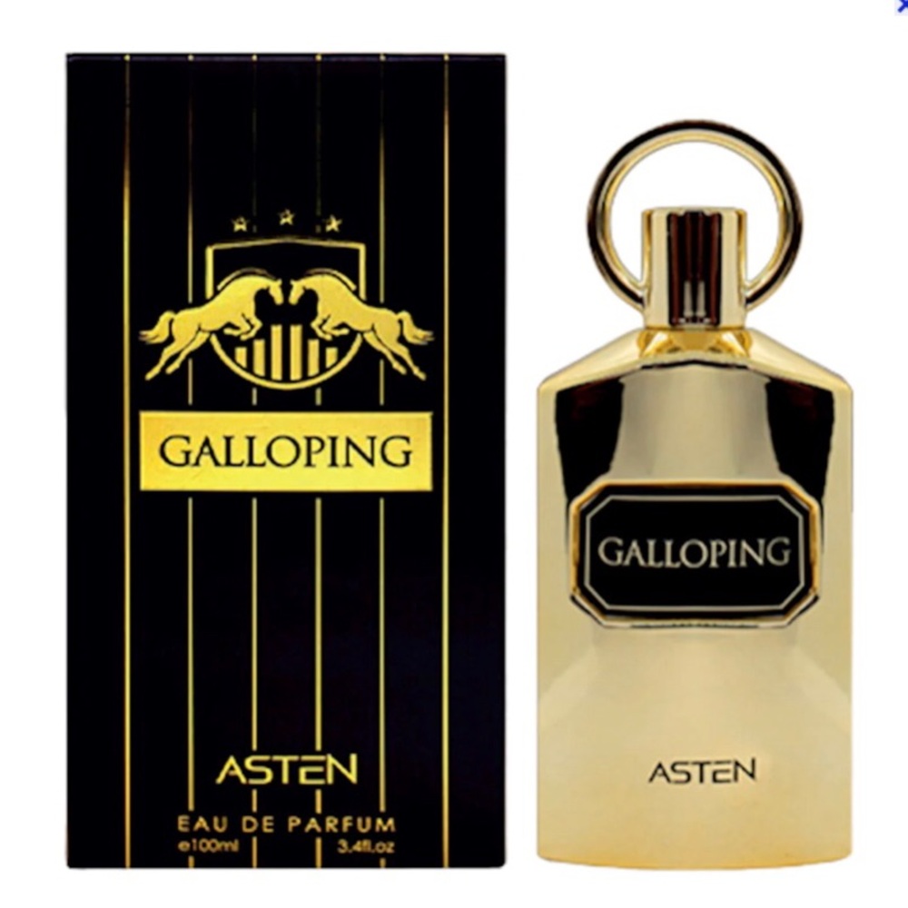 Galloping by Aspen Black & Gold Fragrance Box
